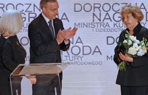 Dyrektor MNK Zofia Gołubiew laureatką nagrody Ministra Kultury i Dziedzictwa Narodowego
