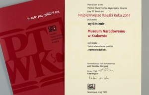 Award for the book "Zygmunt Radnicki"