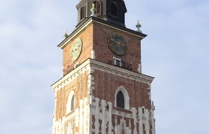 Wieża ratuszowa w Krakowie