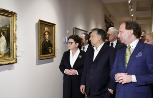 Premierzy Polski i Węgier na wystawie w MNK