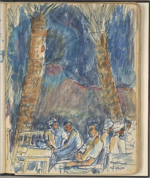 Z dzienników nr 2, 3 i 4 (1943-1944) Józefa Czapskiego w zbiorach MNK. Copyright © by Weronika Orkisz.