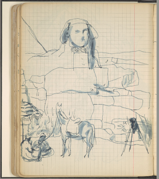 Z dzienników nr 2, 3 i 4 (1943-1944) Józefa Czapskiego w zbiorach MNK. Copyright © by Weronika Orkisz.