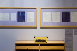 Szuflada Szymborskiej - przestrzeń wystawy