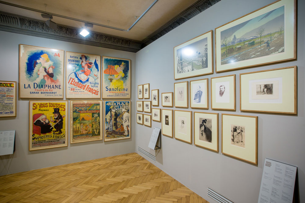 French Prints from Impressionism to Art Nouveau - exhibition space