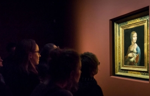Czasowego zamknięcie wstępu na pokaz "Dama z Gronostajem" Leonarda da Vinci