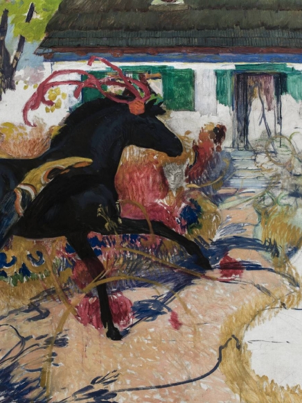"Bound Pegasus". Display of Józef Mehoffer’s painting “Pegasus Among Flowers"