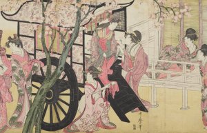 Poranek w muzeum | Utamaro