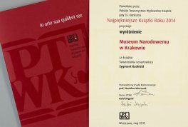 Award for the book "Zygmunt Radnicki"