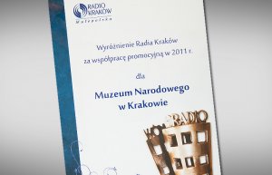 Wyróżnienie za współpracę reklamowo-sponsorską w 2011 roku