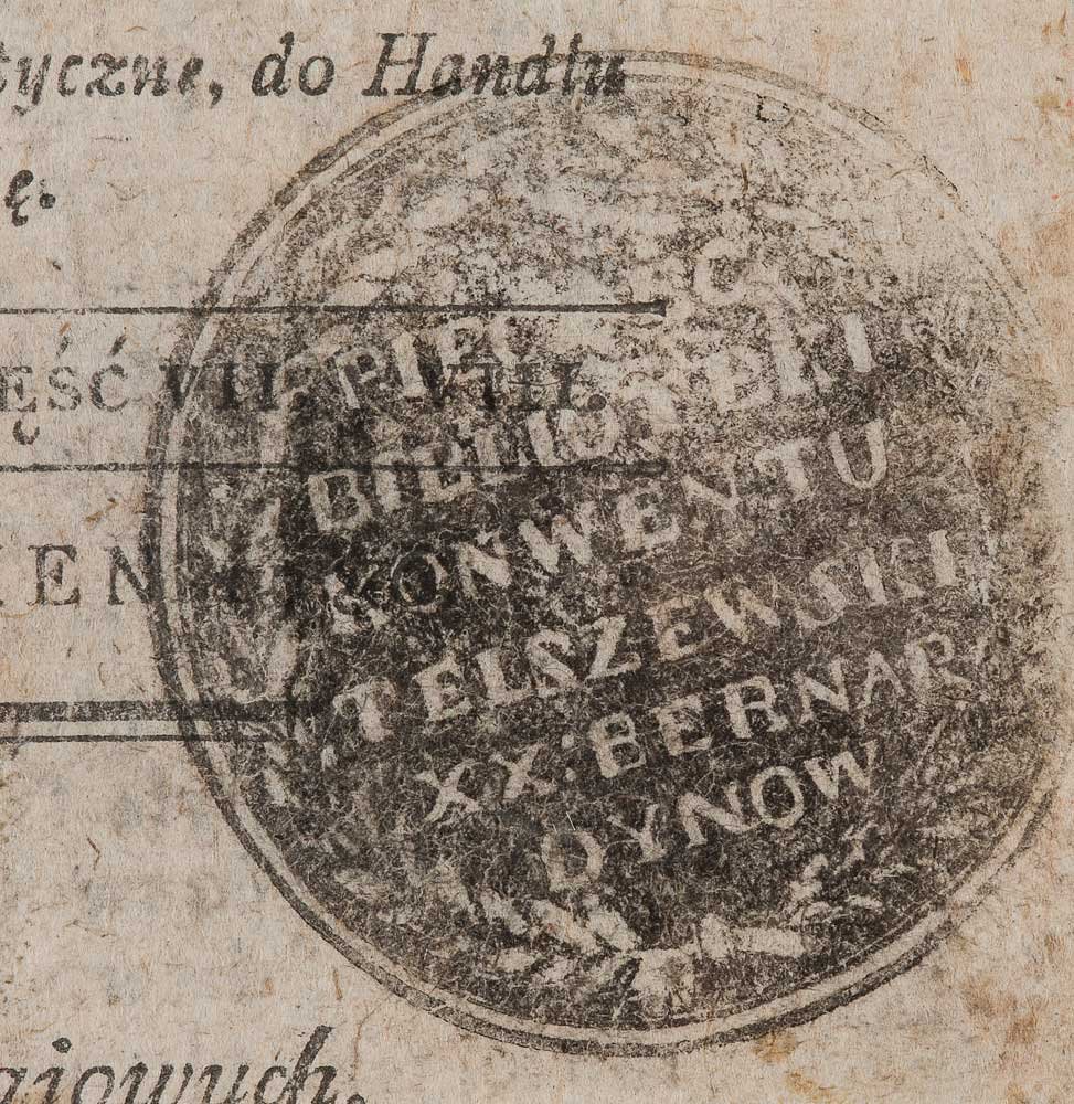 Ekslibrisy bibliotek prywatnych i zakonnych