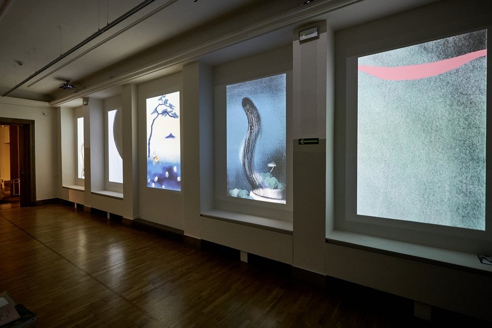KATSUSHIKA HOKUSAI. PASSAGES... – exhibition space
