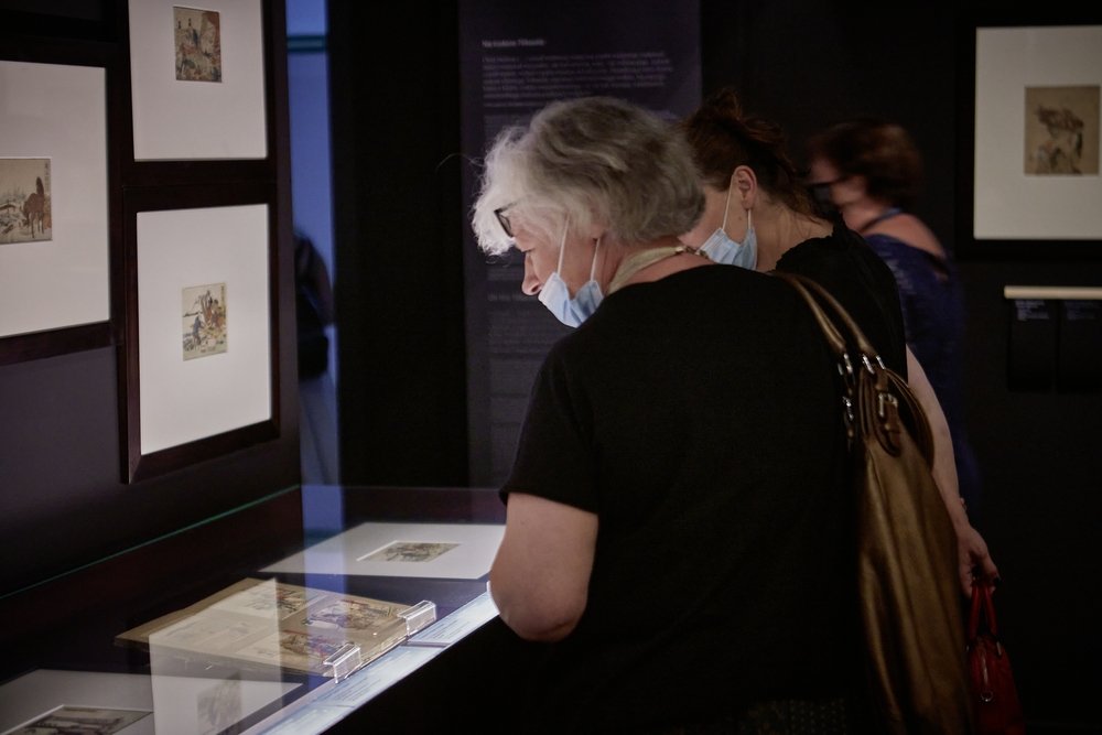 KATSUSHIKA HOKUSAI. PASSAGES... Exhibition opening