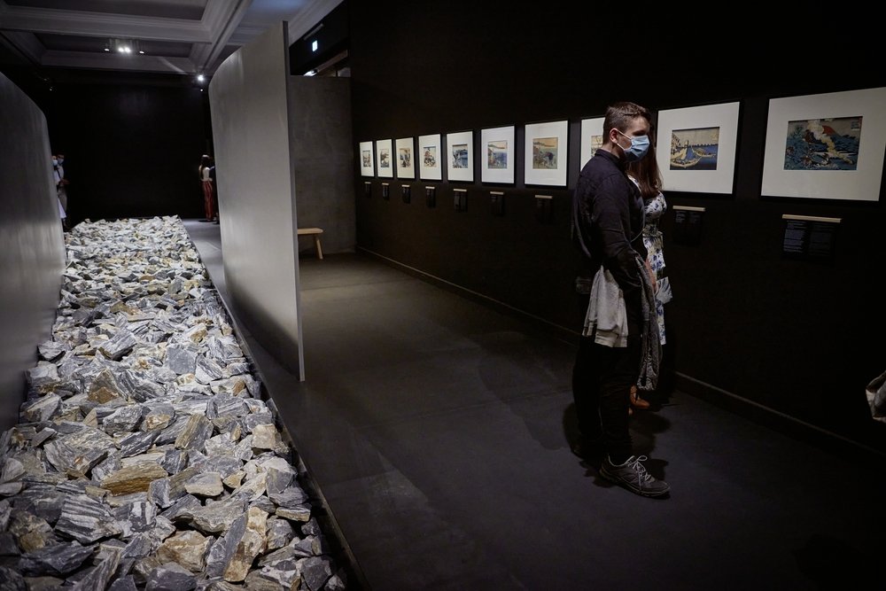 KATSUSHIKA HOKUSAI. PASSAGES... Exhibition opening