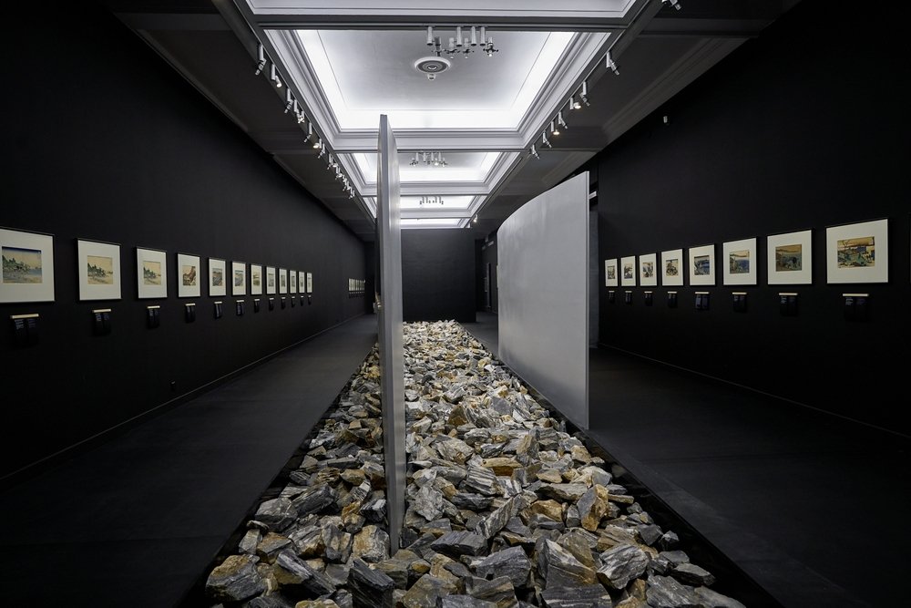 KATSUSHIKA HOKUSAI. PASSAGES... – exhibition space