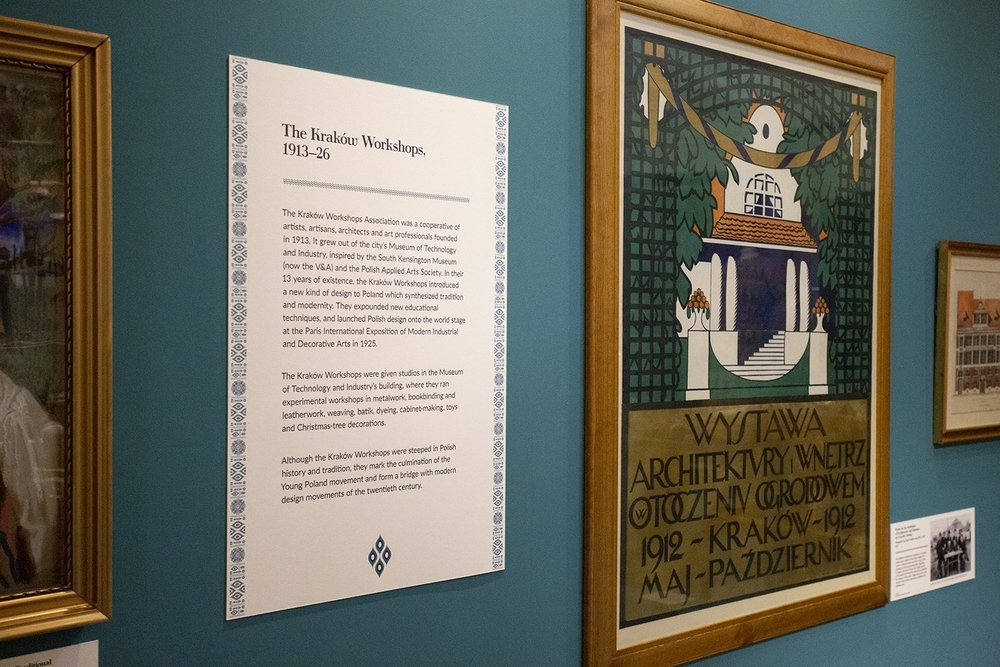 Young Poland: An Arts and Crafts Movement, 1890-1918 − exhibition space