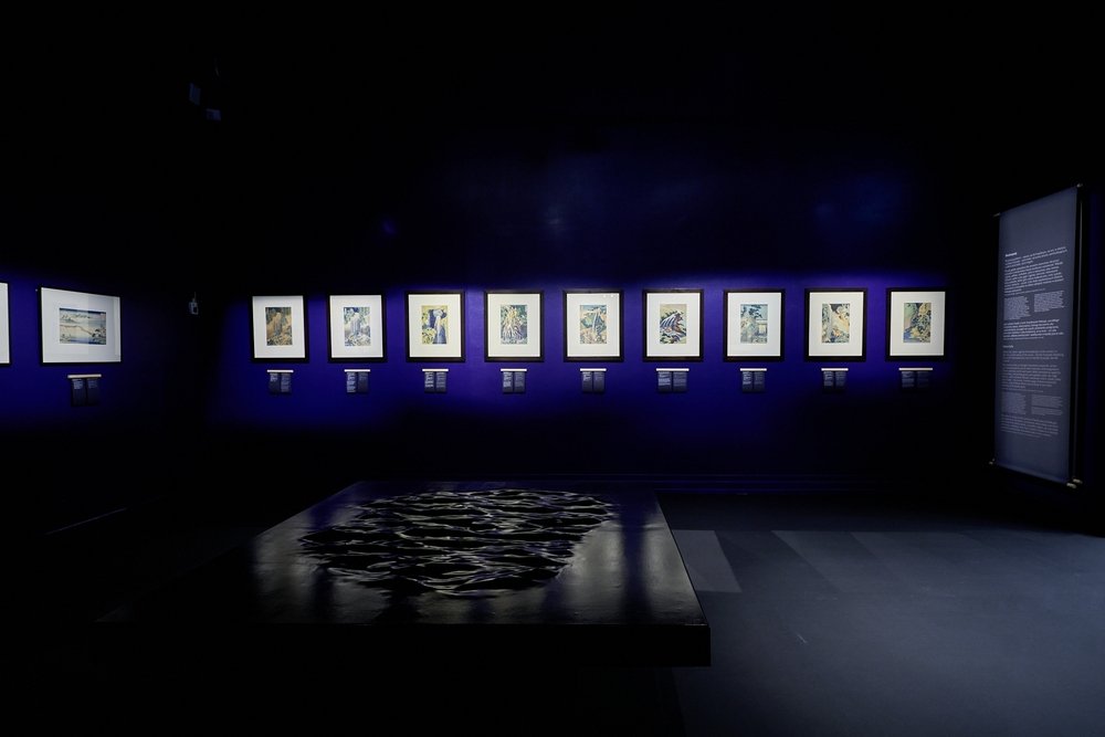 KATSUSHIKA HOKUSAI. PASSAGES... – exhibition space