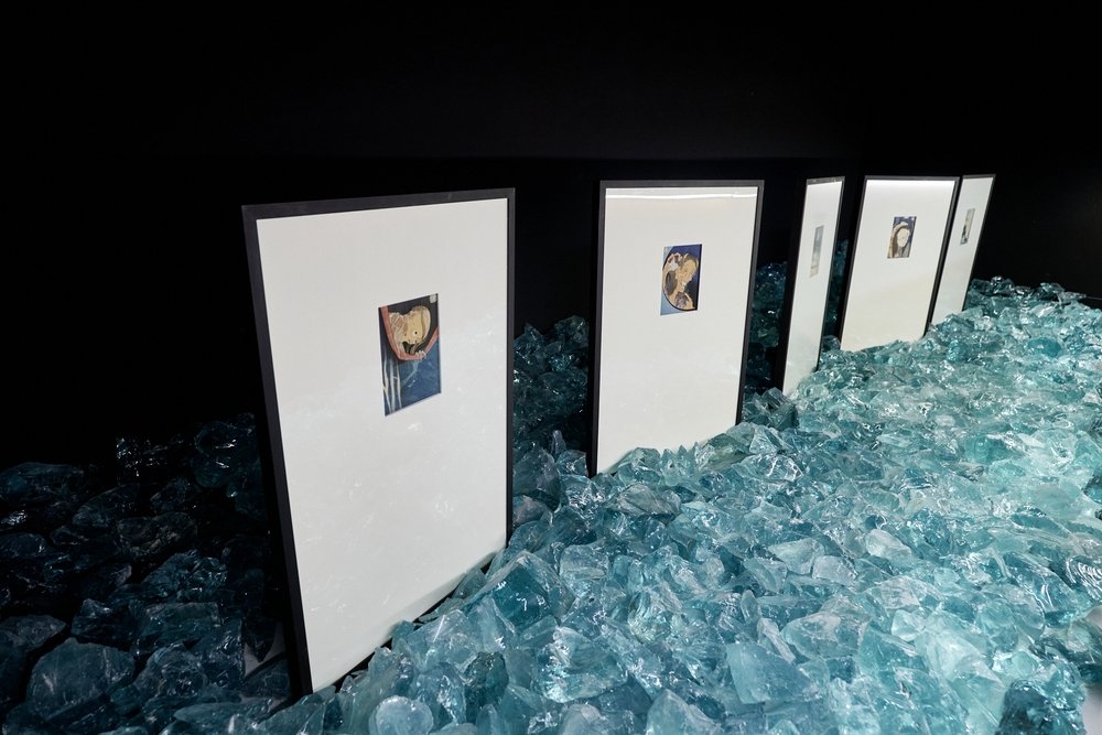 KATSUSHIKA HOKUSAI. PASSAGES... – exhibition space