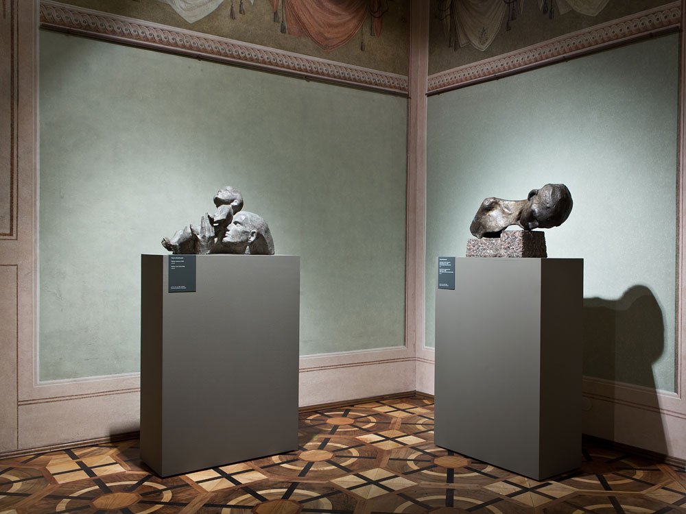 Aranżacja wystawy "Rodin / Dunikowski"