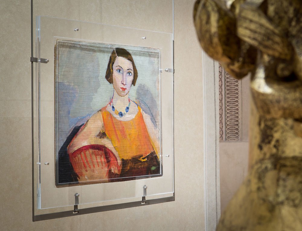 Aranżacja wystawy "Rodin / Dunikowski"