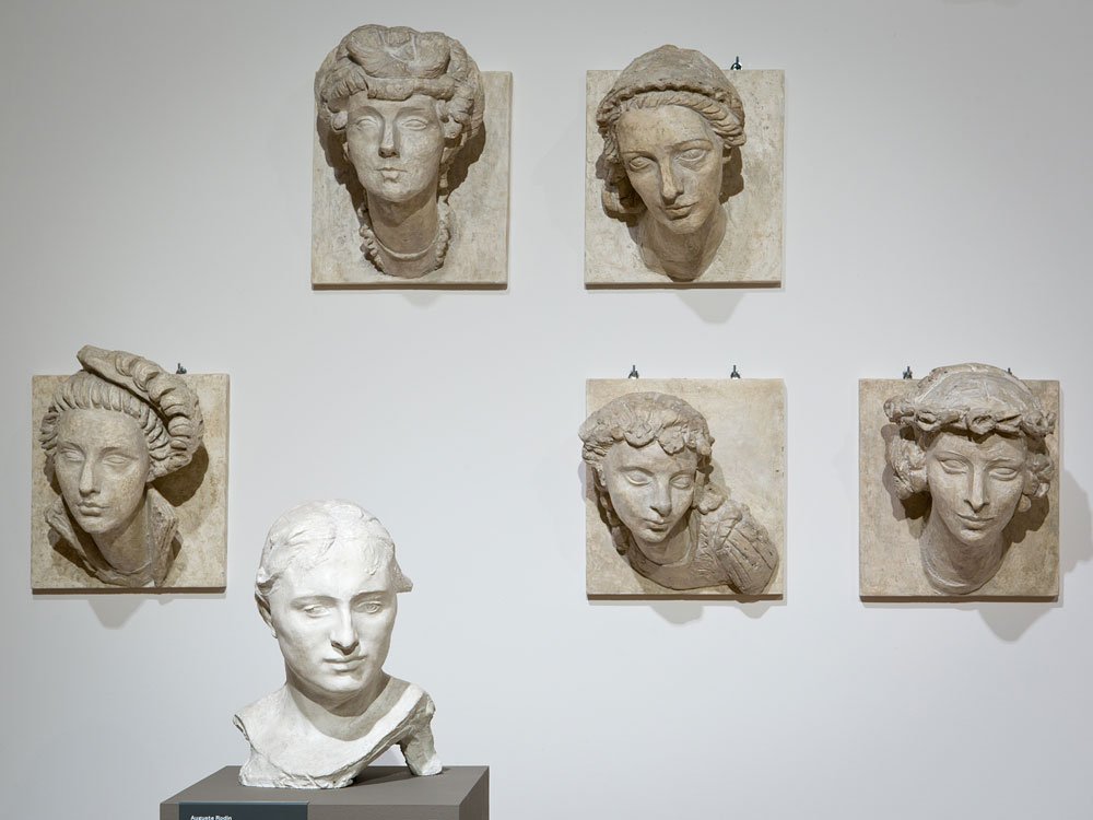 Aranżacja wystawy "Rodin / Dunikowski"