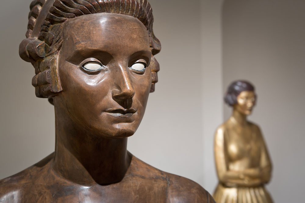 Aranżacja wystawy "Rodin / Dunikowski"