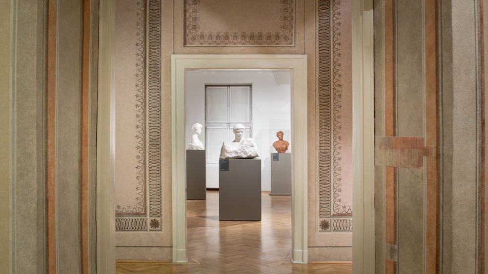Aranżacja wystawy "Rodin / Dunikowski"