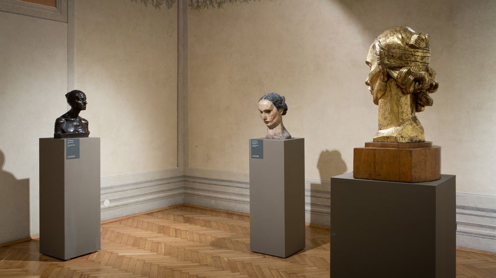Aranżacja wystawy "Rodin / Dunikowski"