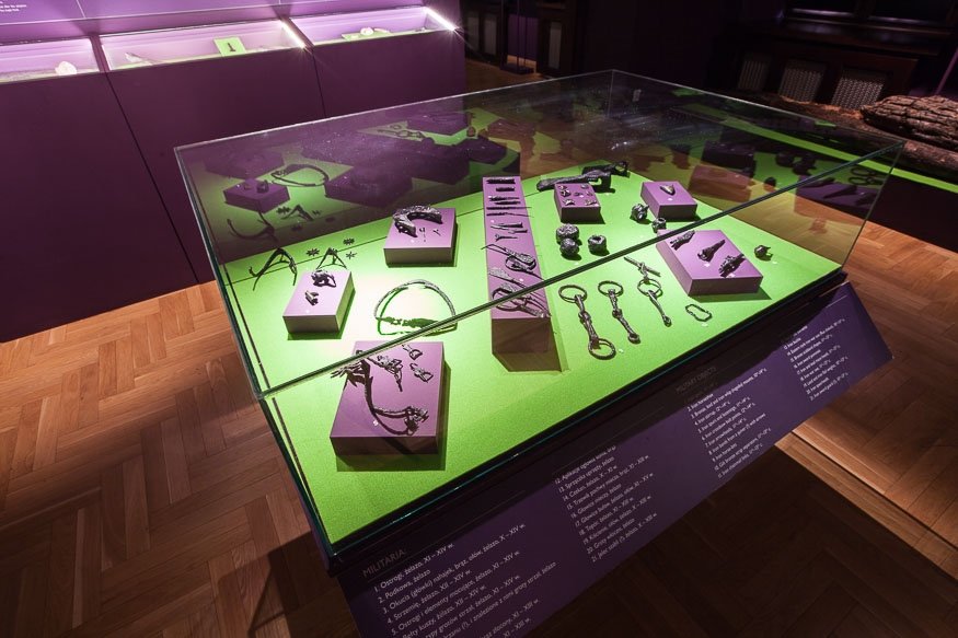 Czerwień - przestrzeń wystawy