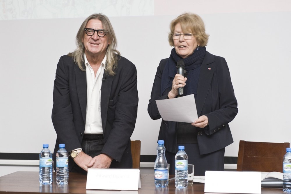 Konferencja prasowa wystawy "Edward Dwurnik. Obłęd!"