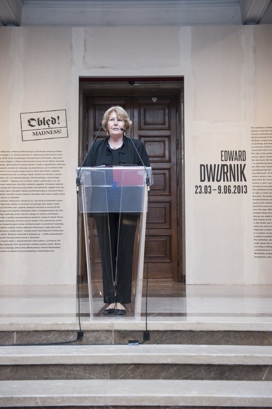 Wernisaż wystawy "Edward Dwurnik. Obłęd!"