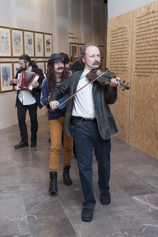 Wernisaż wystawy "Edward Dwurnik. Obłęd!"