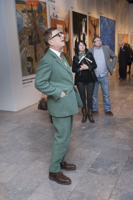 Wernisaż wystawy "Edward Dwurnik. Obłęd!"