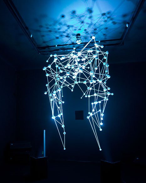 Wizualna strona instalacji "Ephemera"