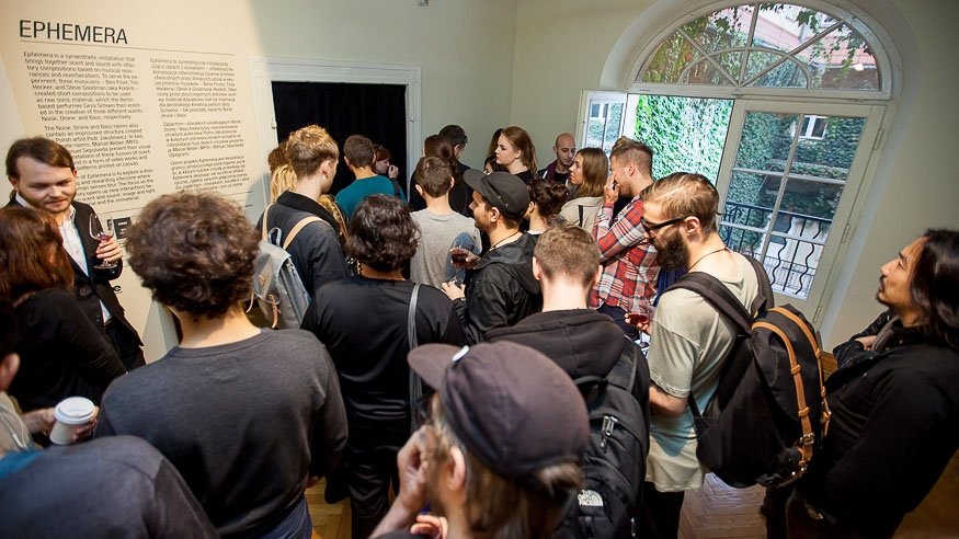 Instalacja "Ephemera" w Kamienicy Szołayskich