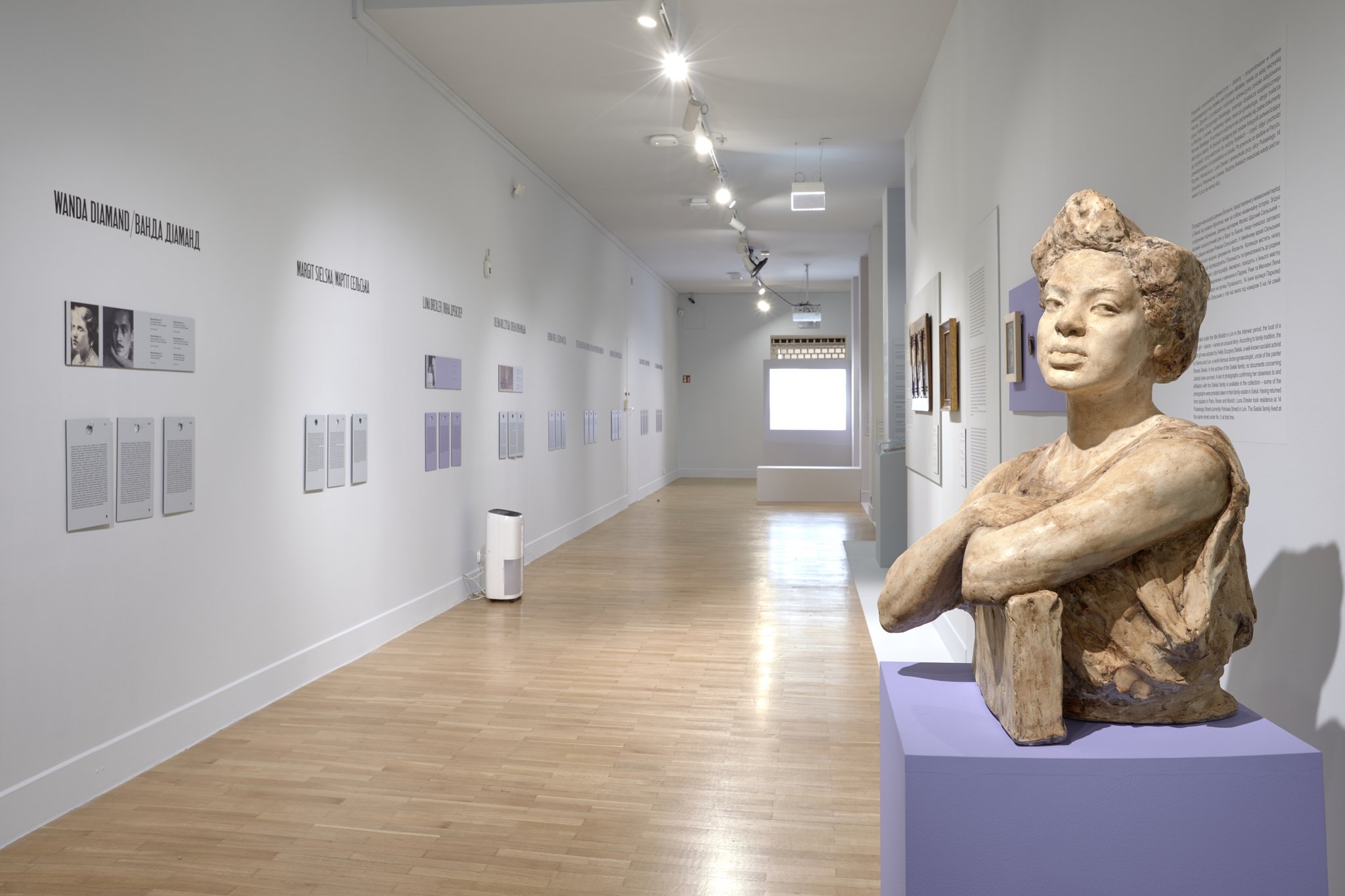 Lwowianki / Львівʼянки – przestrzeń wystawy