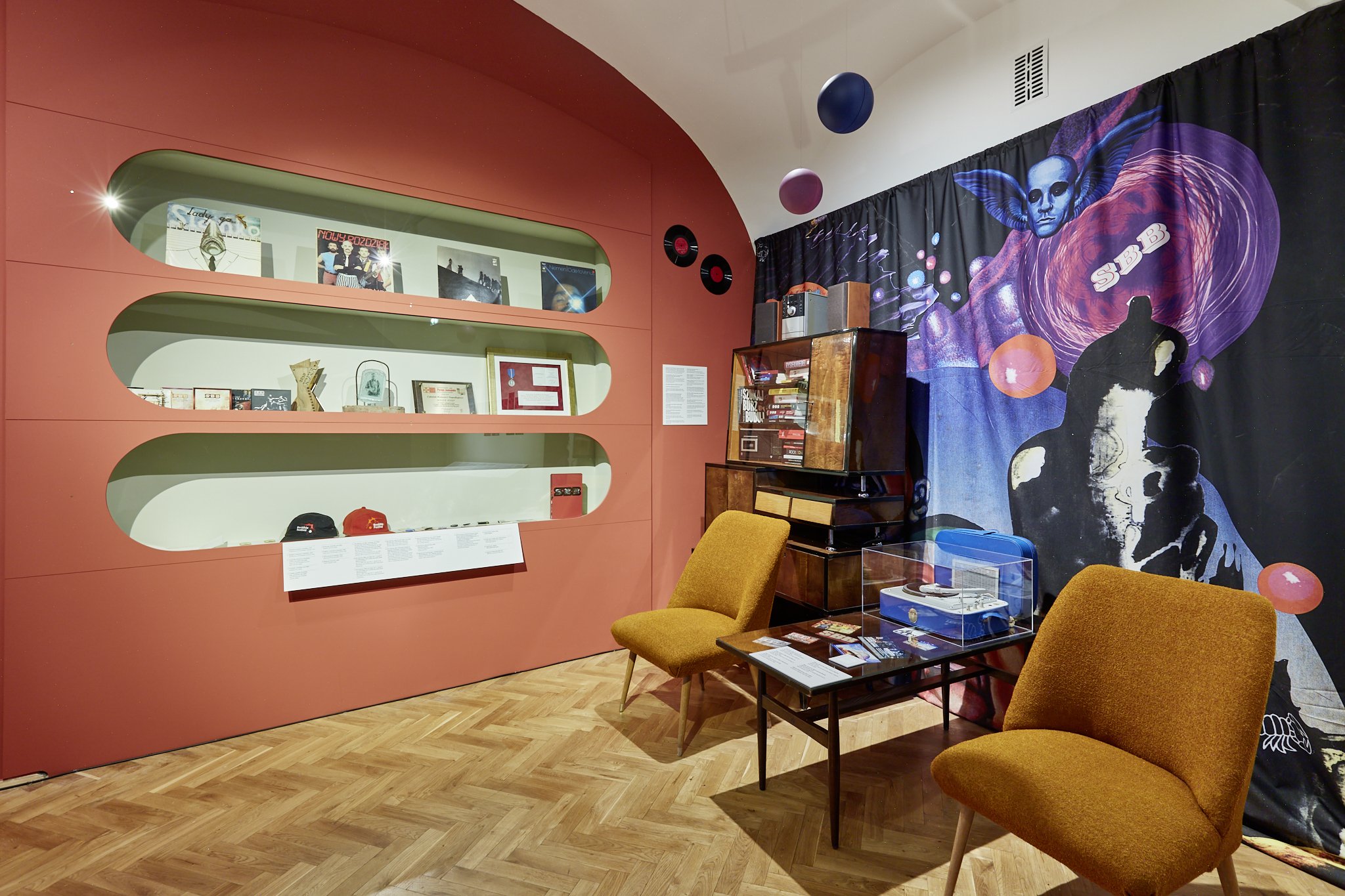 Przestrzeń wystawy - SBB. Droga do wolności