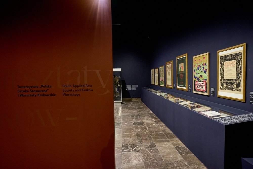 Polish National Styles 1890–1918. Exhibition space