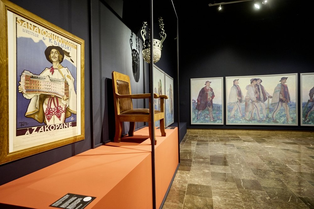 Polish National Styles 1890–1918. Exhibition space