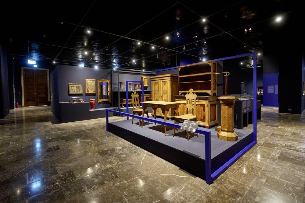 Polish National Styles 1890–1918. Exhibition space
