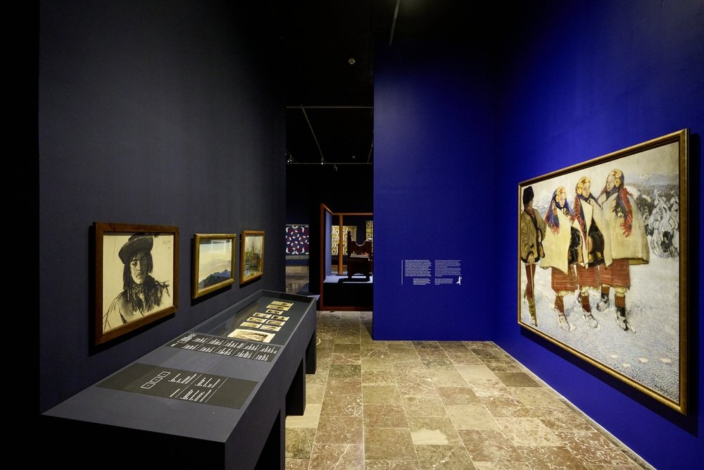 Polish National Styles 1890–1918. Exhibition space