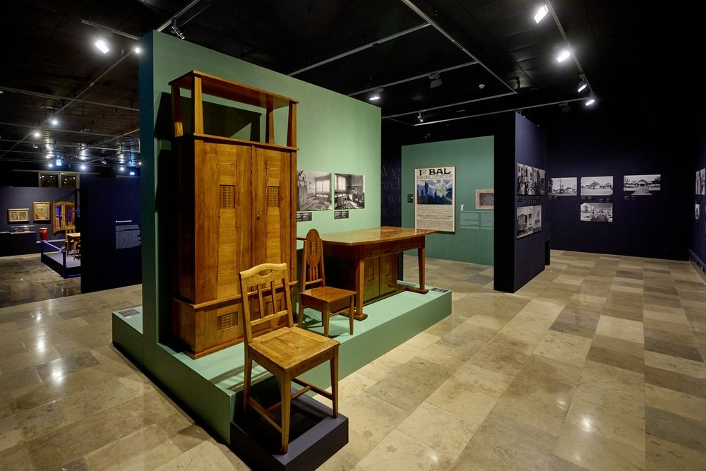 Polish National Styles 1890–1918. Exhibition space