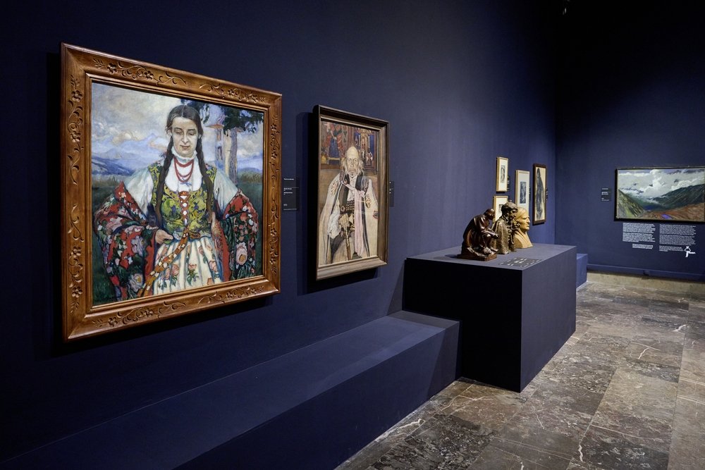 Polish National Styles 1890–1918. Exhibition space