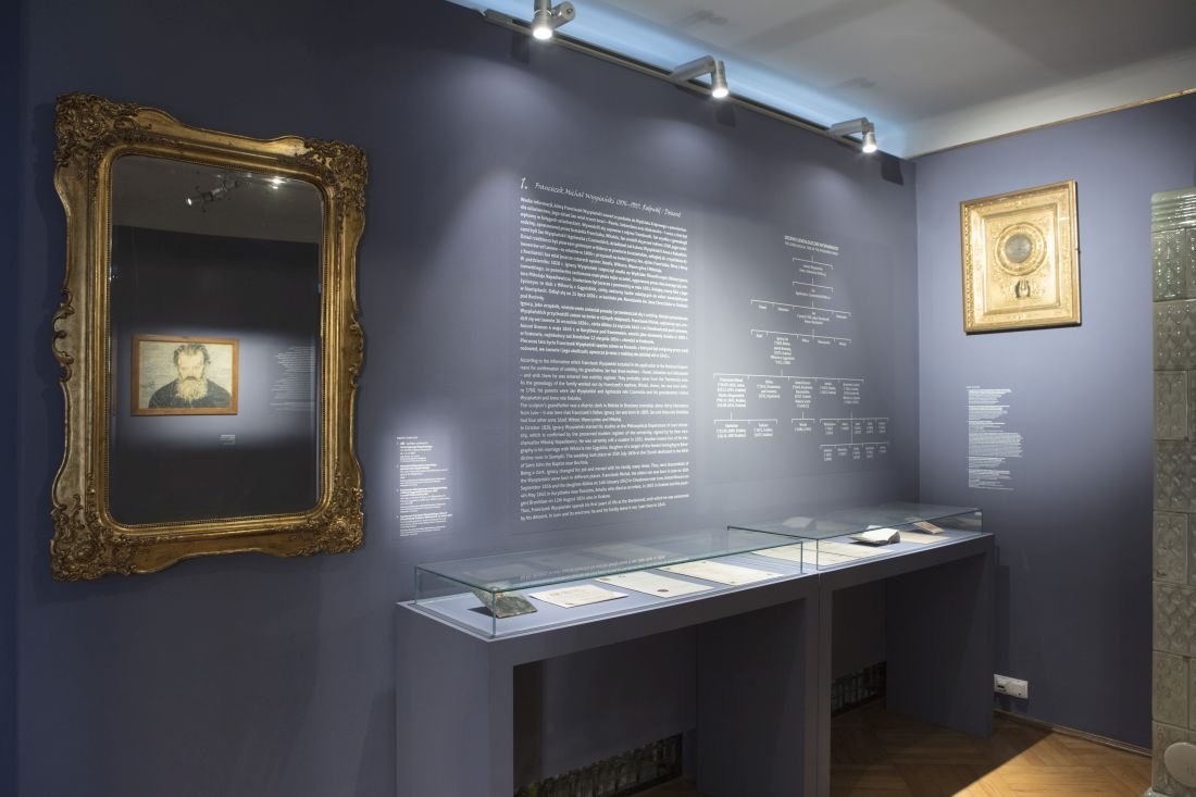 Przestrzeń wystawy Franciszek Wyspiański - krakowski rzeźbiarz