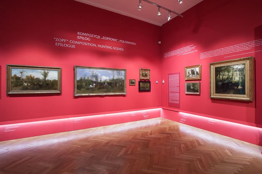 Maksymilian Gierymski - przestrzeń wystawy