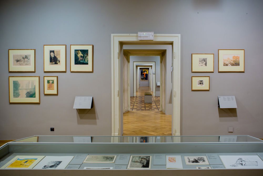 French Prints from Impressionism to Art Nouveau - exhibition space