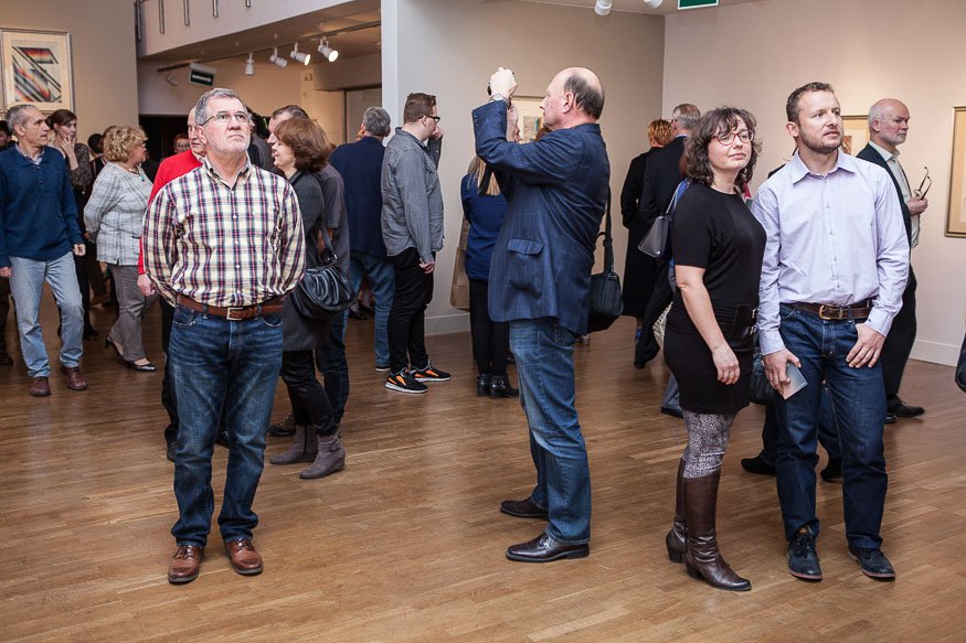 Wernisaż wystawy "Tadeusz Łapiński. Sztuka uniwersalna"