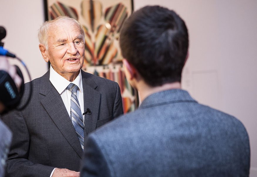 Wernisaż wystawy "Tadeusz Łapiński. Sztuka uniwersalna"