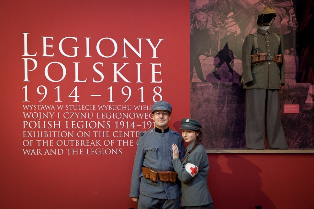 Wernisaż wystawy "Legiony Polskie 1914-1918"