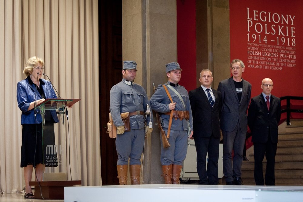 Wernisaż wystawy "Legiony Polskie 1914-1918"