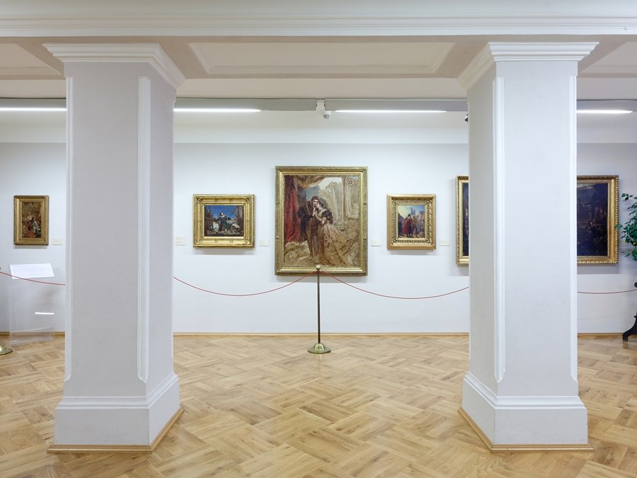 The exhibition at the Jan Matejko House